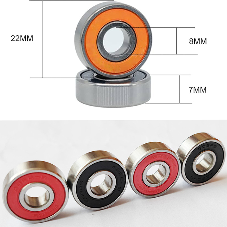 High Speed 608 Bearing - ABEC9 Hybrid Ceramic Skateboard