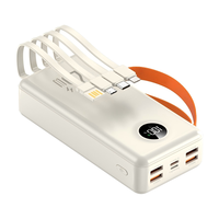 Nouvelle batterie externe haute capacité 4USB a Output Power Bank 30000mah, charge rapide, batterie externe portable, PowerBanks 30000 MAh