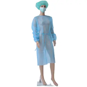 Thiết Bị Bảo Vệ Cá Nhân Cho Xây Dựng Ppe Áo Choàng Cách Ly Toàn Thân Coverall An Toàn Hazmat Ppe Grown