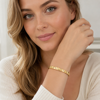 Combinaison Bracelet et Bague Exquise Incrustée de Zircon 5A, Motif Cœur Entrelacé, Bague Fine Haute Qualité, Boucle en Acier Inoxydable Électroplaqué