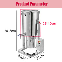 Mixeur vertical pour fruits et légumes 1800W, robot culinaire vertical