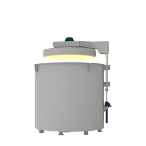 2024 Novo produto 1200c PID controle circulação de ar quente tipo forno de poço de carga superior dividida