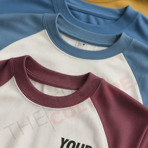 Raglan <b>Blank</b> Heavy <b>Weight</b> Tshirt 100% Cotton t Shirt Oversize Patchwork Printing Men's T-shirts - Product Image 3