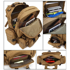 Sac à dos tactique Molle de grande taille pour hommes, sac de camouflage personnalisé pour le camping en plein air, les voyages et la randonnée - Product Image 4