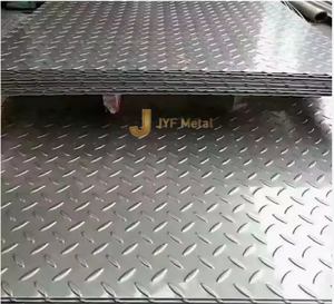 Placa de Acero Inoxidable EX240 201/304 con Patrón Antideslizante en Forma de Lenteja para Corte, Doblado y Soldadura de Metales - Product Image 3