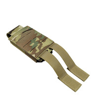 Poche à chargeurs tactique, triple poche à chargeurs avec design à ouverture supérieure, holster de tir en nylon durable