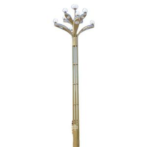 Lampadaire LED décoratif à mât haut en alliage d'aluminium IP65 3500K Blanc Chaud Garantie 10 ans Angle de faisceau 360° IRC 90 pour l'éclairage routier - Product Image 1