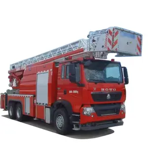Equipo especial para rescate de edificios de gran altura en ciudades, camión de bomberos con escalera aérea YT32