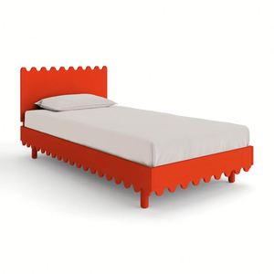 French Solid Wood <b>Bed</b>, Solid Wood <b>Frame</b> for Bedroom Use, Customizable - Product Image 2