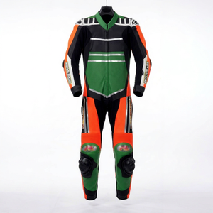 Combinaison de moto en cuir véritable de vache/canguro de qualité supérieure pour homme, 1 pièce, haute performance, combinaison de moto en cuir/Traje CE - Product Image 1