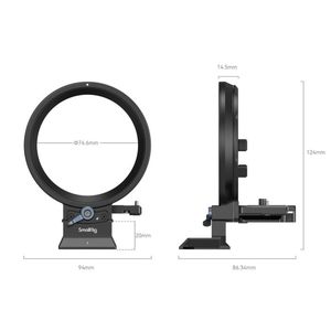   Placa de Montaje Giratoria 4300 para <span class=keywords><strong>Canon</strong></span> R5 <span class=keywords><strong>R5C</strong></span> R6 R6 Mark II, Compatible con Arca-Type Manfrotto RC2 - Product Image 3