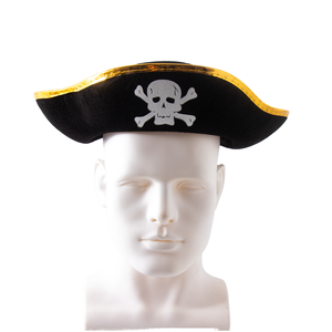 Cappello da Pirata Fayle Performance all'Ingrosso, Cappello da Capitano Scheletro per Feste, Unisex, Quattro Stagioni, Circonferenza Testa 56-58cm - Product Image 3