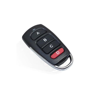 Télécommande universelle RF RKING RK-CRC-KIV40 à 4 boutons, portée 100m, pour portail de garage/porte de voiture, duplicateur de code fixe à apprentissage