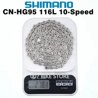 SHIMANO HG95 श्रृंखला DEORE एक्सटी SLX M6000 M610 M780 M670 HG95 श्रृंखला 10-गति पर्वत बाइक साइकिल श्रृंखला CN-HG95 एमटीबी सड़क चेन