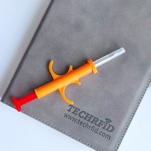 Hot Sale Mini RFID <strong>Microchip</strong> Pet ID Transponder Syringe Tag 1.4*8mm FDX-B 134.2khz EM4305 for Animals Fish <strong>Dog</strong> Cat Bird Access - Product Image 5