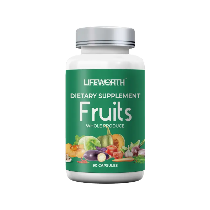 LIFEWORTH Complément alimentaire pour fruits et légumes entièrement naturel avec superaliment pour la gestion de l'énergie