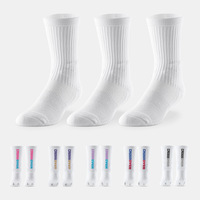 Chaussettes de Basketball Sportives Épaisses et Respirantes pour Hommes et Femmes – Modèle Elite avec Amorti et Maille – Vente en Gros