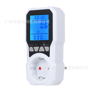 Power Meter <b>Socket</b> 16A 3600W LCD Display Home Energy Monitoring - Product Image 5
