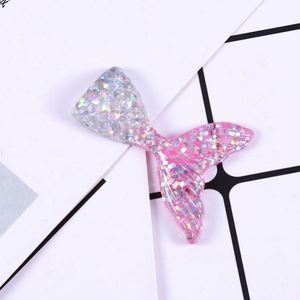 ชิ้นส่วนตกแต่งเรซิ่นใสรูปหางนางเงือกสำหรับทำสไลม์ DIY  ชิ้นส่วนตกแต่งโทรศัพท์  จี้ห้อยสไลม์ - Product Image 3