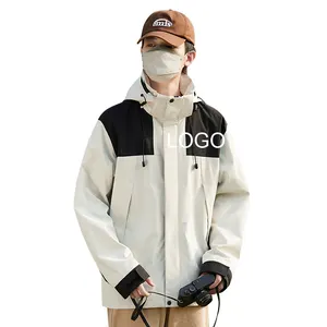 Custom turnhout Outdoor couple bekas waterproof windproof Teen mountaineering High quality winter outdoor plus size jacket