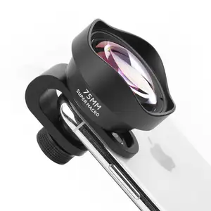 Ulanzi 75Mm Smartphone Macro Lens Geen Vervorming Met 17Mm Clip Fotofilm Schieten Mobiele Lens Voor Iphone Samsung Huawei Xiaomi