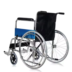 Silla de Ruedas Manual Plegable, Ligera y Portátil para Personas Mayores, Discapacitados, Pacientes, Cuidado <span class=keywords><strong>en</strong></span> el Hogar y <span class=keywords><strong>Hospital</strong></span> - Product Image 3