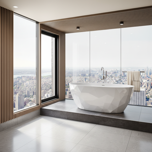 <span class=keywords><strong>Baignoire</strong></span> ovale autoportante en acrylique <span class=keywords><strong>de</strong></span> luxe pour bains relaxants en intérieur <span class=keywords><strong>dans</strong></span> les hôtels et les villas ou <span class=keywords><strong>baignoire</strong></span> domestique combinée douche - Product Image 3