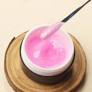 HipSterr Gel de Construction Coloré Effet Nébuleuse 1000ml Échantillon Gratuit Marque Privée Personnalisez Votre Logo Gel d'Extension d'Ongles Nébuleuse à Faible Chaleur - Product Image 1