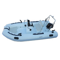 Hai Preis 3,9 m Länge 6 Personen Kapazität Schlauchboot mit Hidea 25 PS Motor