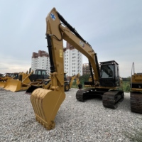 Offre Spéciale : Excavatrice Caterpillar 315 d'occasion, de taille moyenne, engin de construction sur chenilles, prête à l'emploi