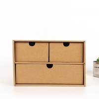 Ensemble de tiroirs Kraft en carton ondulé personnalisé haut de gamme Triple couches pour bijoux de luxe ou boîte-cadeau d'emballage de chaussures