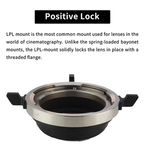 Anillo adaptador de montura de lente XPIMAGE LPL a L compatible con lentes de cine Arri LPL para cámaras <span class=keywords><strong>Leica</strong></span> <span class=keywords><strong>SL</strong></span> y S5 L - Product Image 3