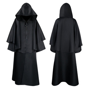 <span class=keywords><strong>Mantello</strong></span> con Cappuccio per Halloween, Stile Gotico Medievale da <span class=keywords><strong>Strega</strong></span> o Vampiro - Product Image 1