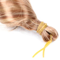 Vente en Gros Cheveux Synthétiques Bouclés à la Française 24 Pouces, Texture Lisse, pour Tresses Africaines, 150g
