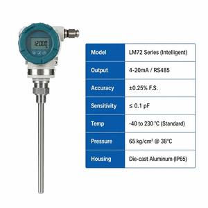 Sensor de Nivel de Material por Admitancia RF Digital LM72, Sensor Inteligente de Nivel 4-20mA para Sólidos a Granel, Polvos y - Product Image 3