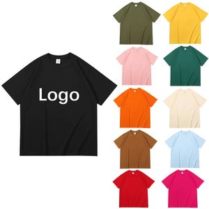 เสื้อยืดโอเวอร์ไซส์โลโก้ 260G ผ้าคอตตอน 100% ทรงหลวม ไหล่ตก พิมพ์ลายตามสั่ง ขายส่งสำหรับผู้ชาย - Product Image 1