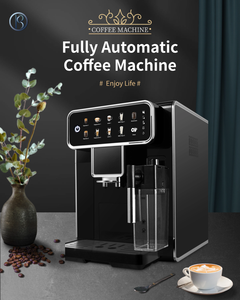 Máquina de Espresso Profesional Italiana 6 en 1, Totalmente Automática, para Cappuccino, Leche Caliente, Café Latte, Agua Caliente y Espresso - Product Image 5