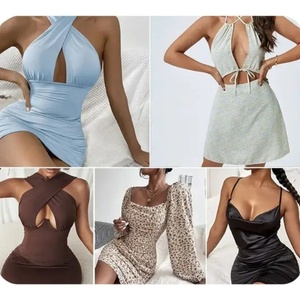 LllyWholesale Vestido de Encaje con Volantes de Alta Calidad, Corea del Sur, Primavera-Verano 2025, Vestido Elegante con Mangas Abullonadas para Mujer - Product Image 5