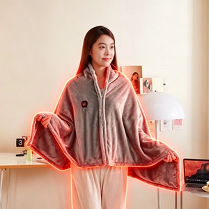 Châle chauffant <span class=keywords><strong>rechargeable</strong></span> personnalisé, couverture chauffante électrique USB portable, fabricant de couvertures chauffantes pour l'hiver - Product Image 1
