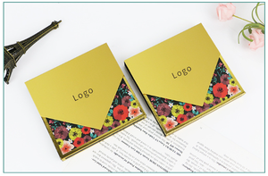 กล่องกระดาษแข็งคุณภาพสูงสำหรับใส่พาเลทอายแชโดว์แบบแม่เหล็กพร้อมกระจก  แบบกำหนดเองได้ - Product Image 4