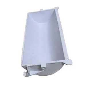 Tolva Elevadora de Plástico PP Tipo Z de 6 Litros, Tolva Transportadora con Rodamiento de Rodillos para Maquinaria, Capacidad de Carga de 50 kg - Product Image 1