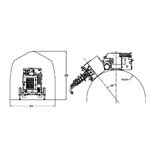 採掘用油圧式地下掘削ジャンボ削岩機 - Product Image 4