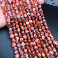 Bracelet naturel en gros de pierres précieuses de guérison de perles de cornaline pour cadeau