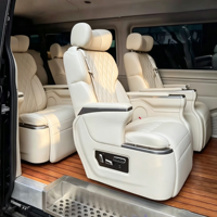 Siège de voiture électrique VIP de luxe modifié pour l'intérieur, avec massage et ventilation, pour Toyota Hiace Van Alphard, fourni par l'usine