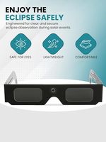 Lunettes d'éclipse solaire 3D en papier, certifiées ISO, design personnalisé, pour une expérience d'observation premium de l'éclipse