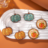 Bestverkochte klassieke unisex oorbellen met fruitmotief, van legering, geschikt voor Europa, Amerika, Thanksgiving, Halloween, herfst en oogst.