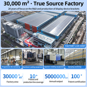 Bras de moniteur personnalisable 17-35 pouces, <span class=keywords><strong>support</strong></span> de bureau ultra flexible avec <span class=keywords><strong>VESA</strong></span> 75x75/100x100 |   Impression de logo prise en charge |   Articulation complète - Product Image 5