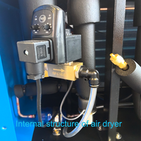 CE 7.5kw 10HP 4 en 1 compresseur d'air à vis 8kg 8bar