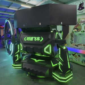 Mô hình mới 6DOF 3 màn hình mô phỏng lái xe đua trong nhà tốc độ VR dành cho trung tâm trò chơi điện tử chất liệu kim loại nhôm - Product Image 6