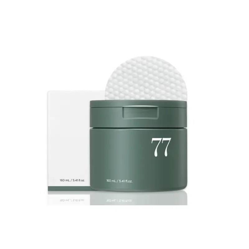 Vente en gros AN Heartleaf 77 Toner Pad 70 Feuilles PHA Soins pour la peau morte Faible pH Quotidien Toner Pad exfoliant